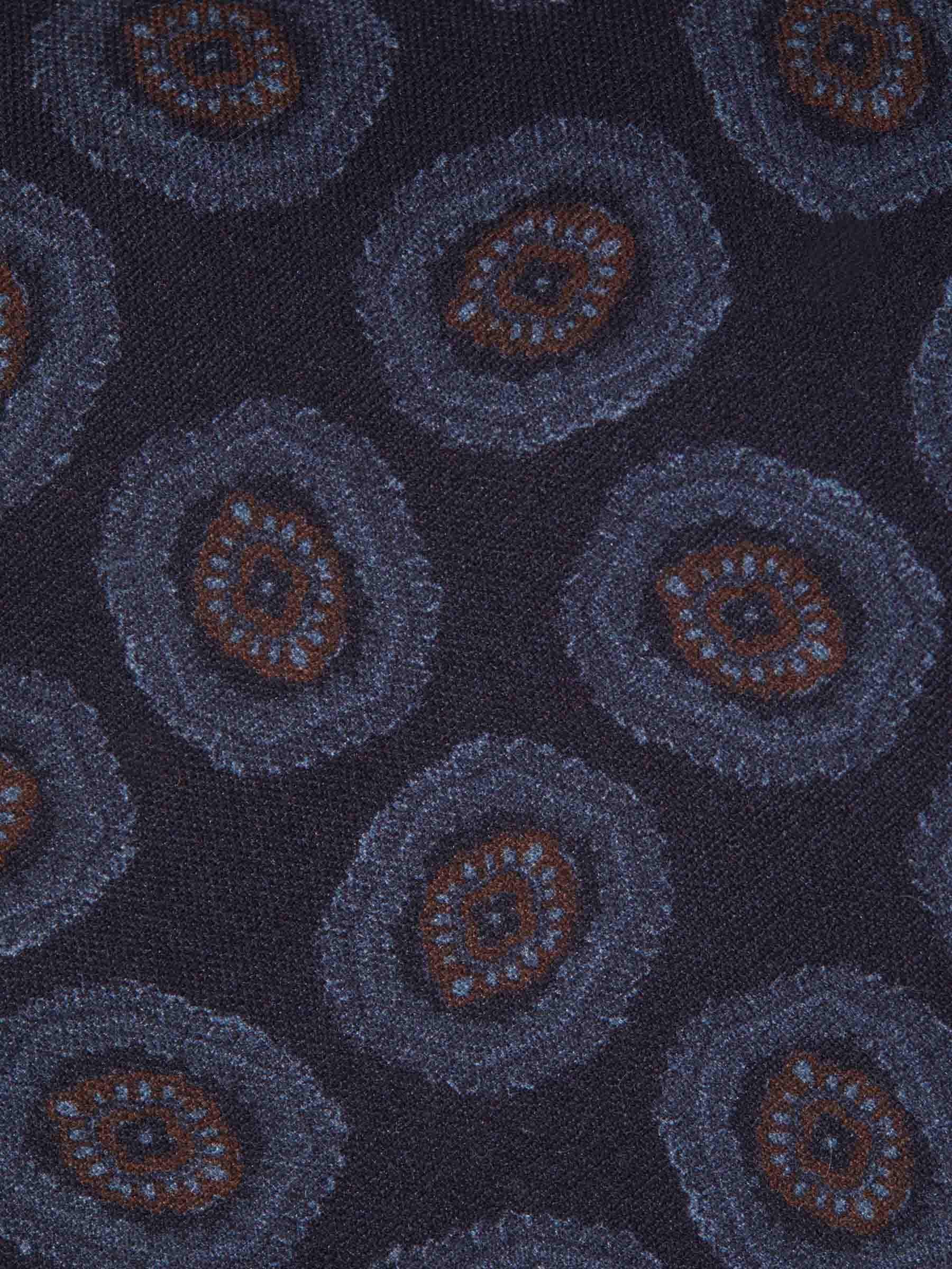 Lardini Corbata Motivo Geométrico color Violeta sku 601-001331 01 - Foto 3