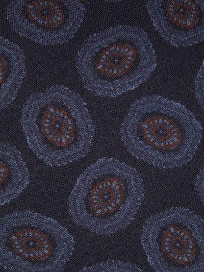 Lardini Corbata Motivo Geométrico color Violeta sku 601-001331 01 - Foto 3