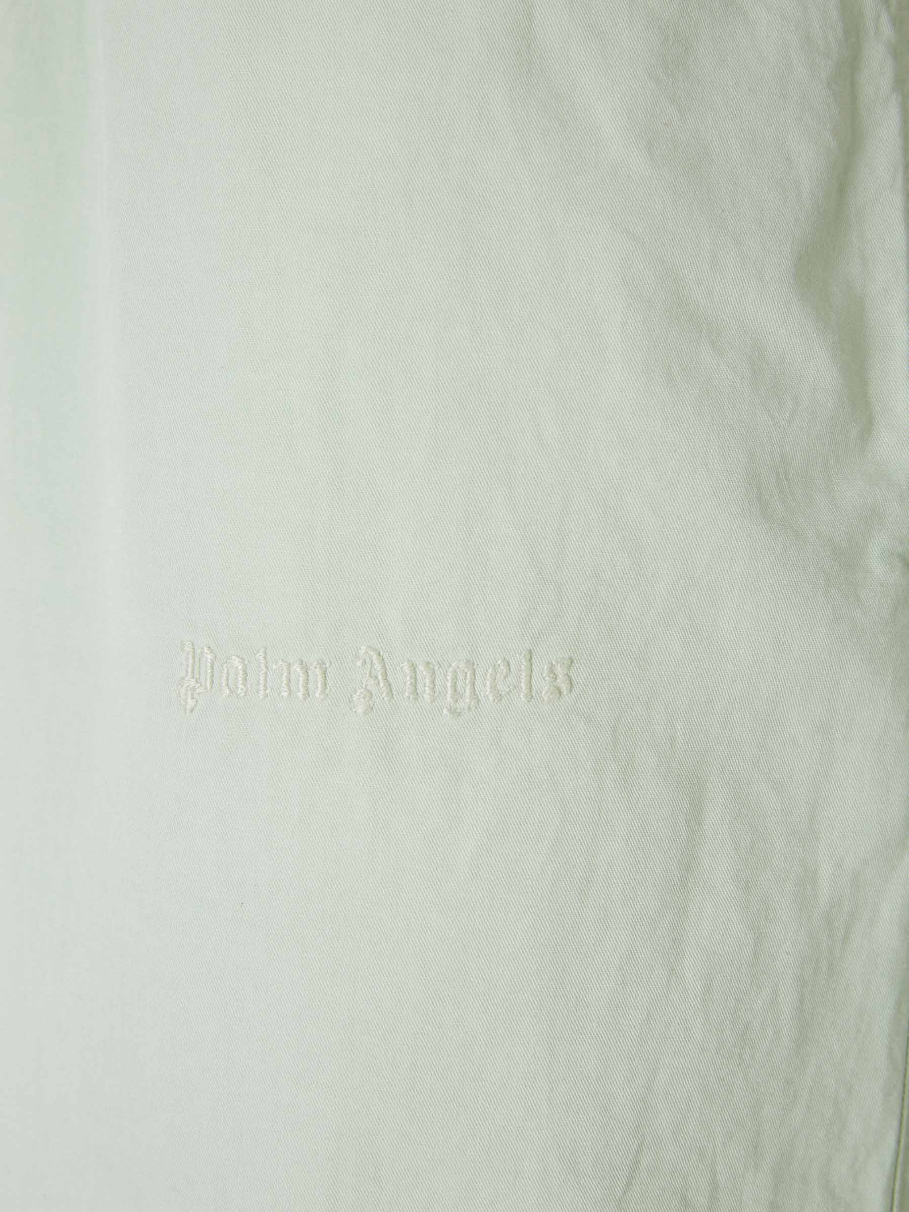 Outlet online Palm Angels Hombre Joggers Algodón Logo color Verde Menta sku 521-002994 02 - Foto 5