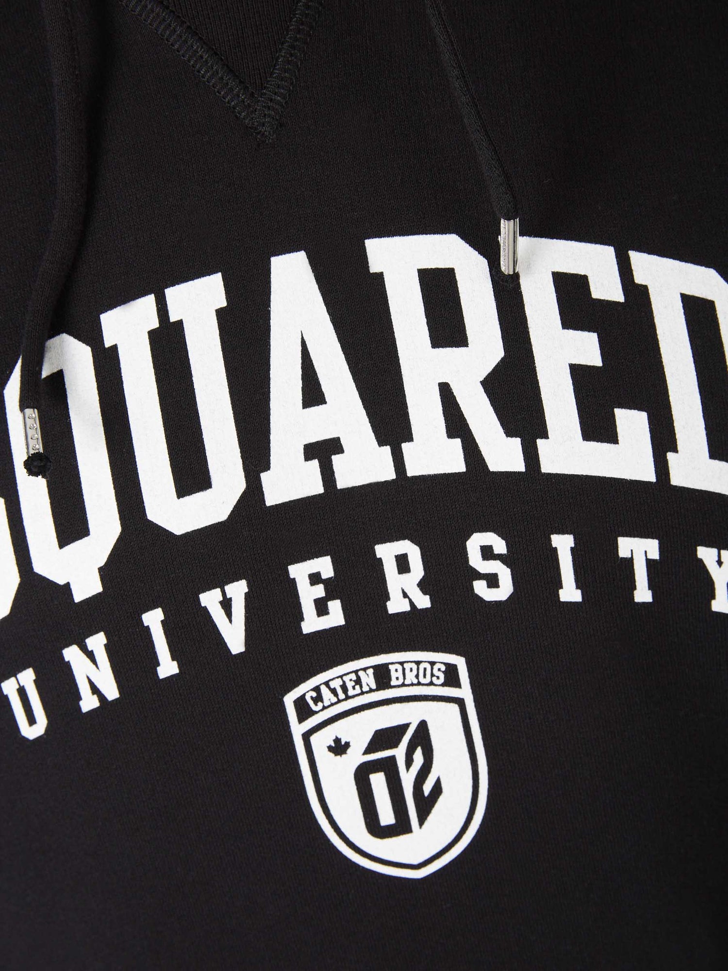 Outlet online Dsquared2 Hombre Sudadera Capucha Logo color Negro sku 545-001447 02 - Foto 4