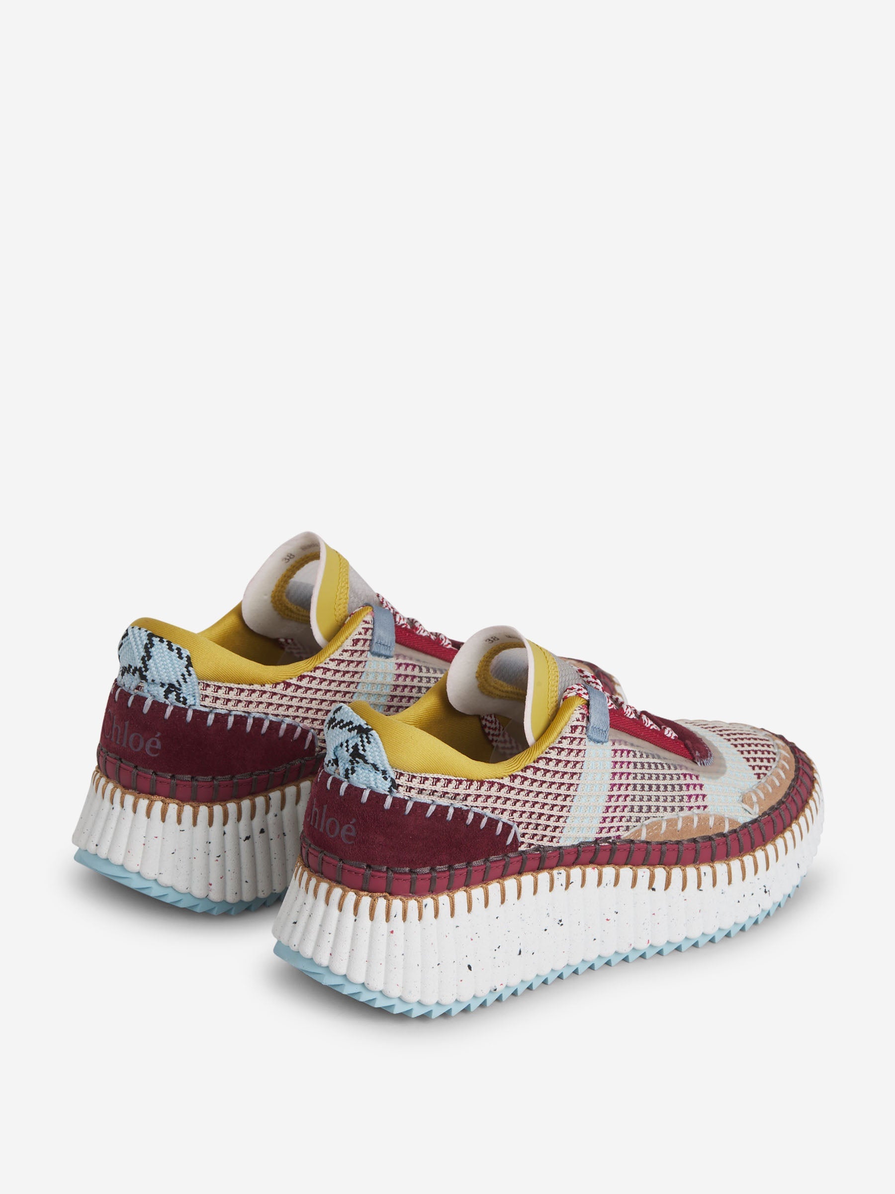 Outlet online Chloé Mujer Sneakers Ecológico Nama color Burdeos sku 806-000321 03 - Foto 6