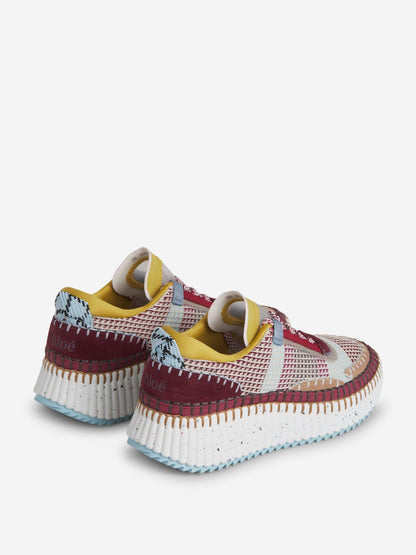 Outlet online Chloé Mujer Sneakers Ecológico Nama color Burdeos sku 806-000321 03 - Foto 6