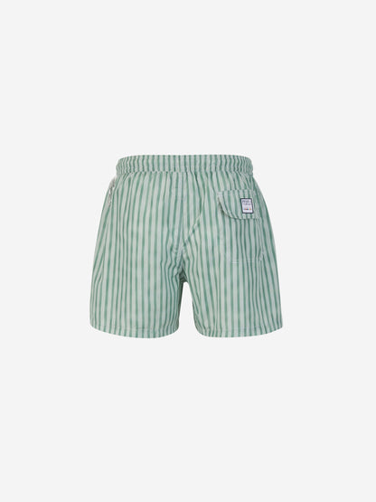 Outlet online Fedeli Hombre Bañador Motivo Rayas color Verde Menta sku 561-001324 02 - Foto 2