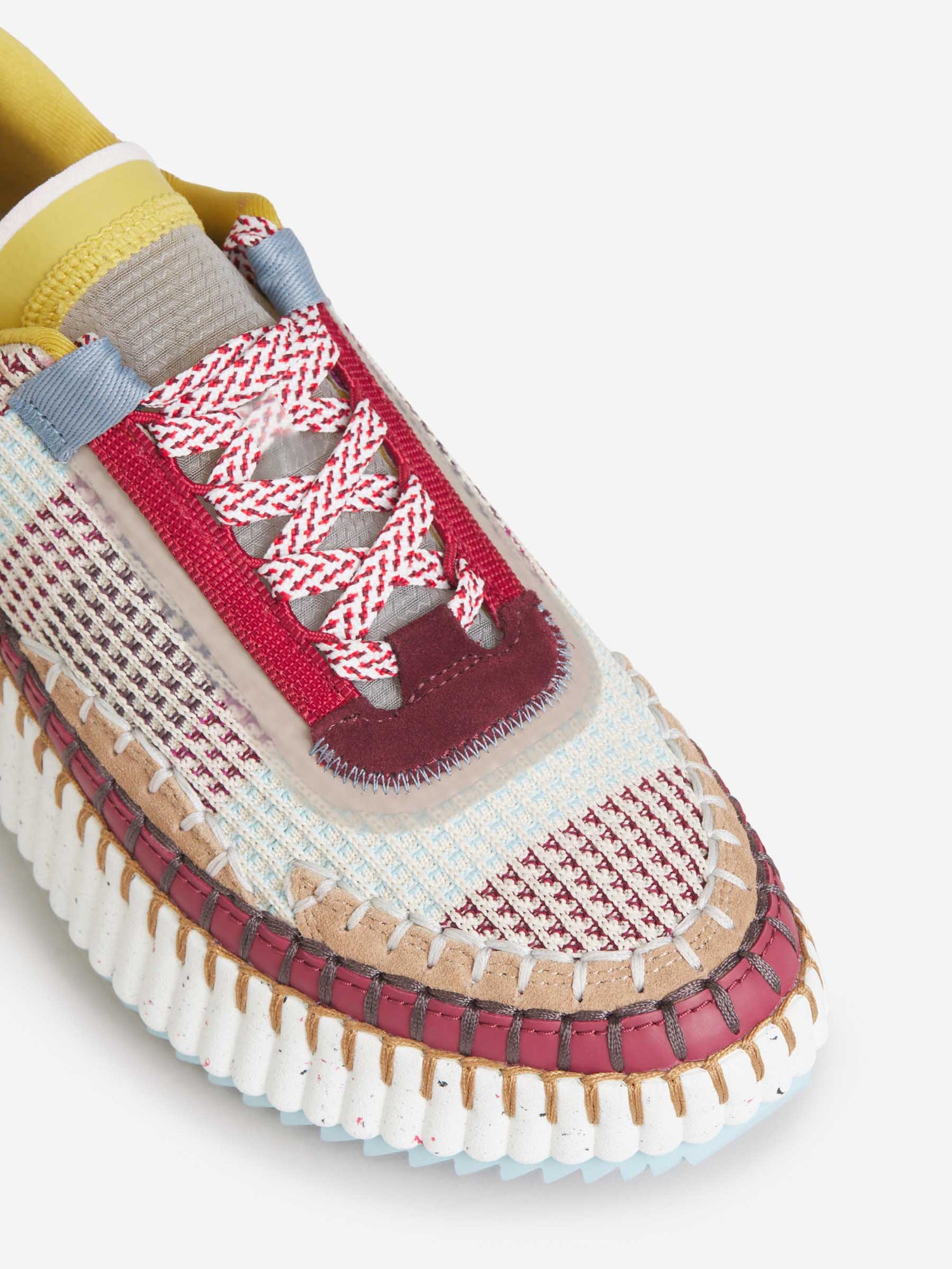 Outlet online Chloé Mujer Sneakers Ecológico Nama color Burdeos sku 806-000321 03 - Foto 9