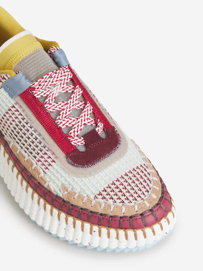Outlet online Chloé Mujer Sneakers Ecológico Nama color Burdeos sku 806-000321 03 - Foto 9