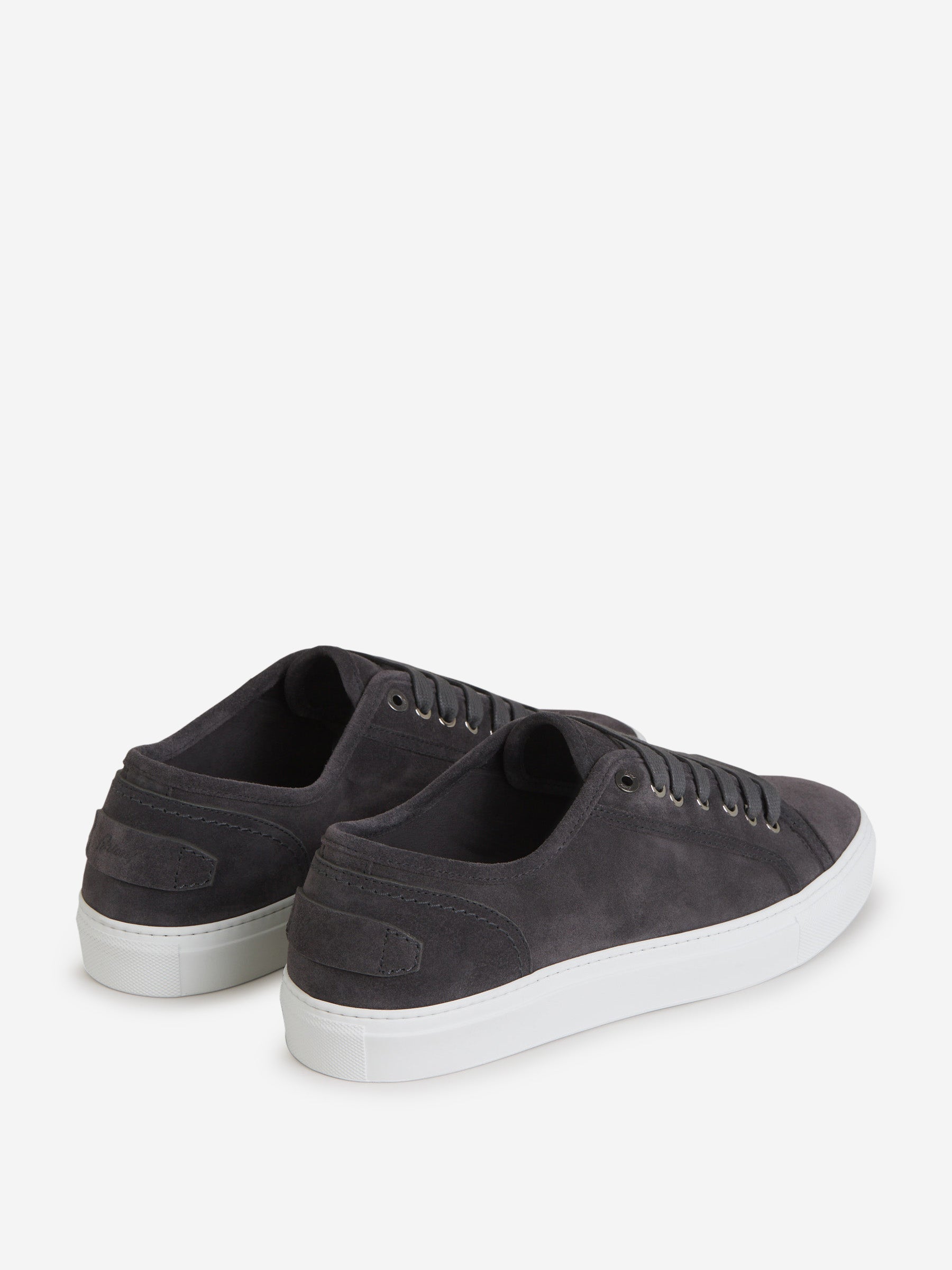 Outlet online Brioni Hombre Sneakers Piel Ante color Gris Antracita sku 616-002648 01 - Foto 3