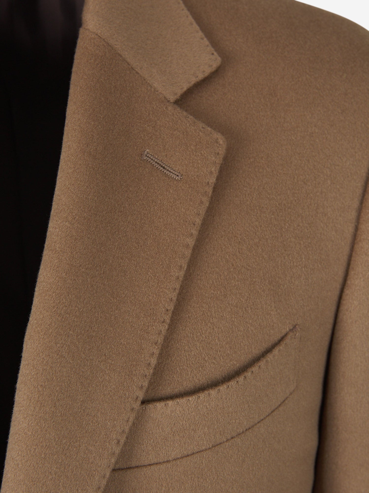 Outlet online Canali Hombre Americana Cashmere color Camel sku 302-003243 02 - Foto 3
