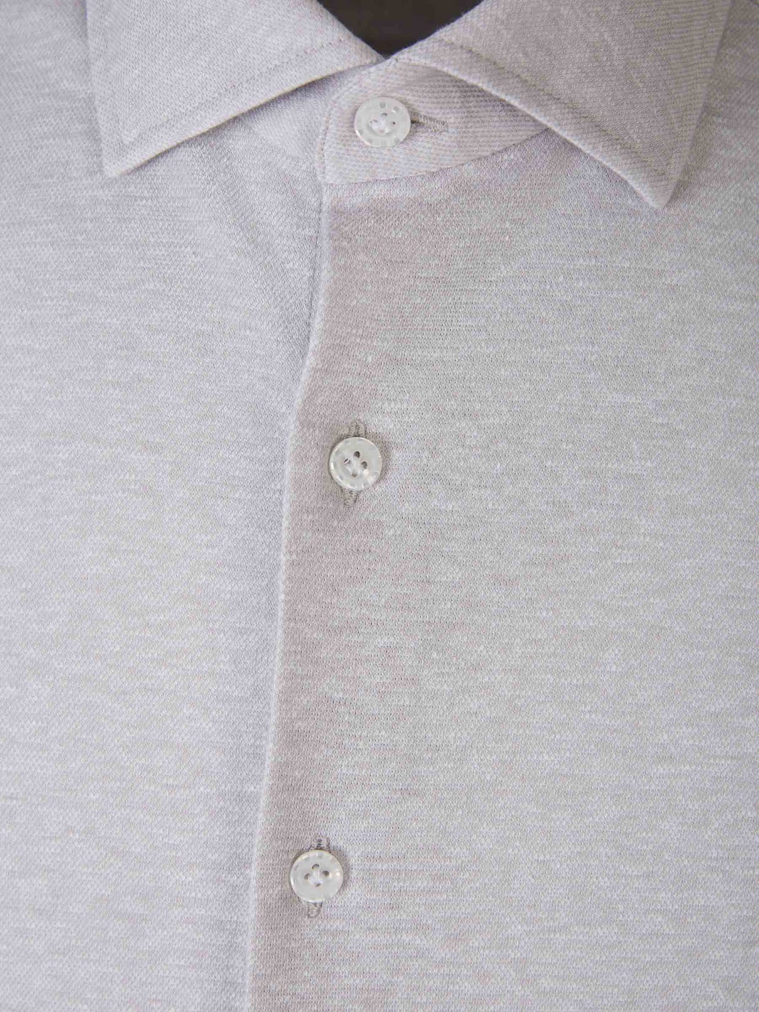 Outlet online Santa Eulalia Hombre Camisa Ligera Algodón color Gris Claro sku 531-006253 02 - Foto 3