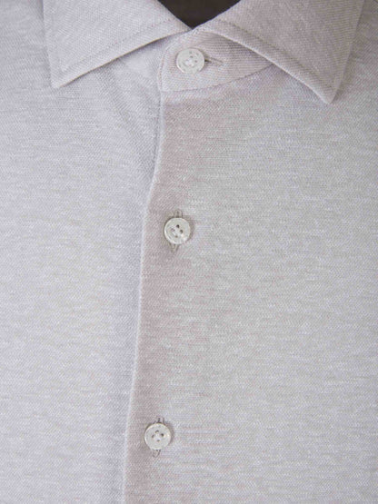 Outlet online Santa Eulalia Hombre Camisa Ligera Algodón color Gris Claro sku 531-006253 02 - Foto 3