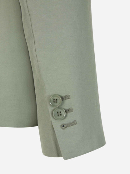 Outlet online Dorothee Schumacher Mujer Blazer Recta Lino color Verde Menta sku 741-002125 01 - Foto 6