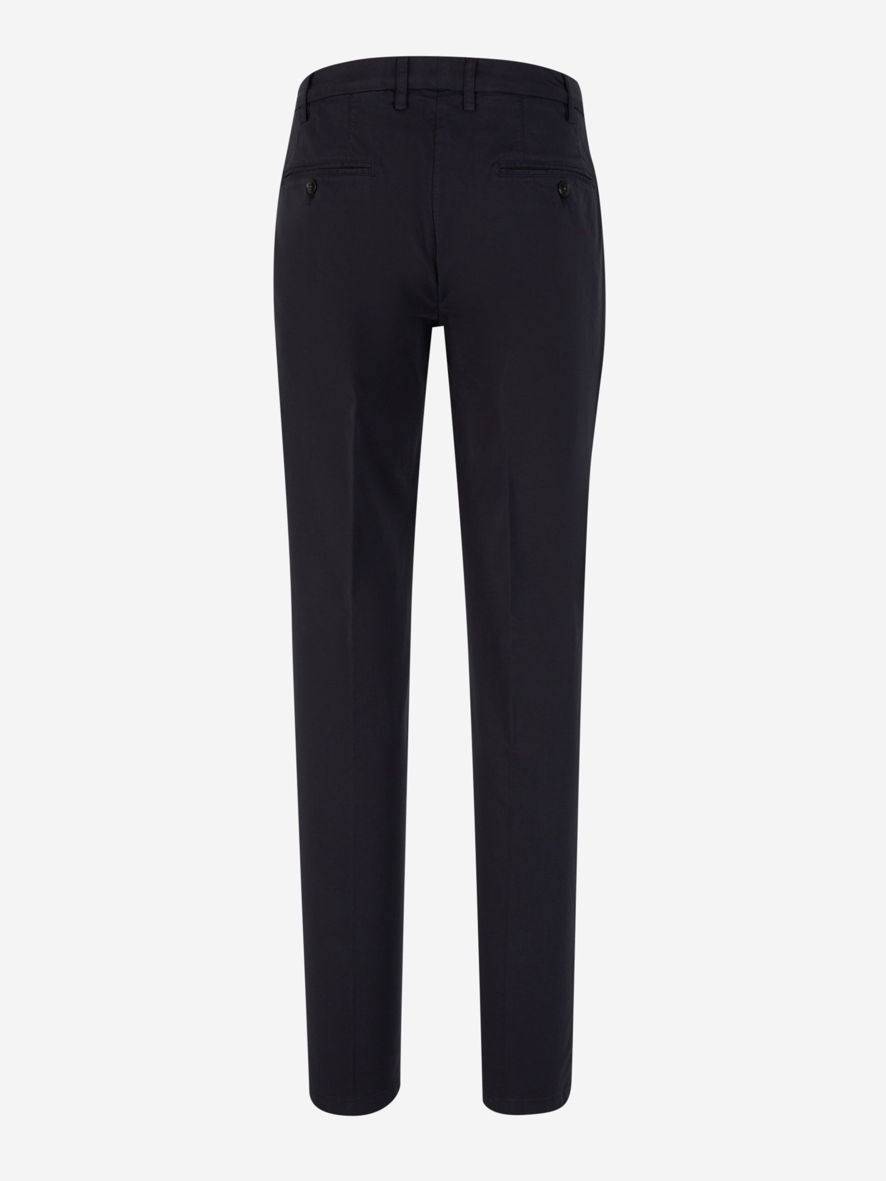 Outlet online Canali Hombre Pantalones Chinos Algodón color Azul Noche sku 521-003017 05 - Foto 2