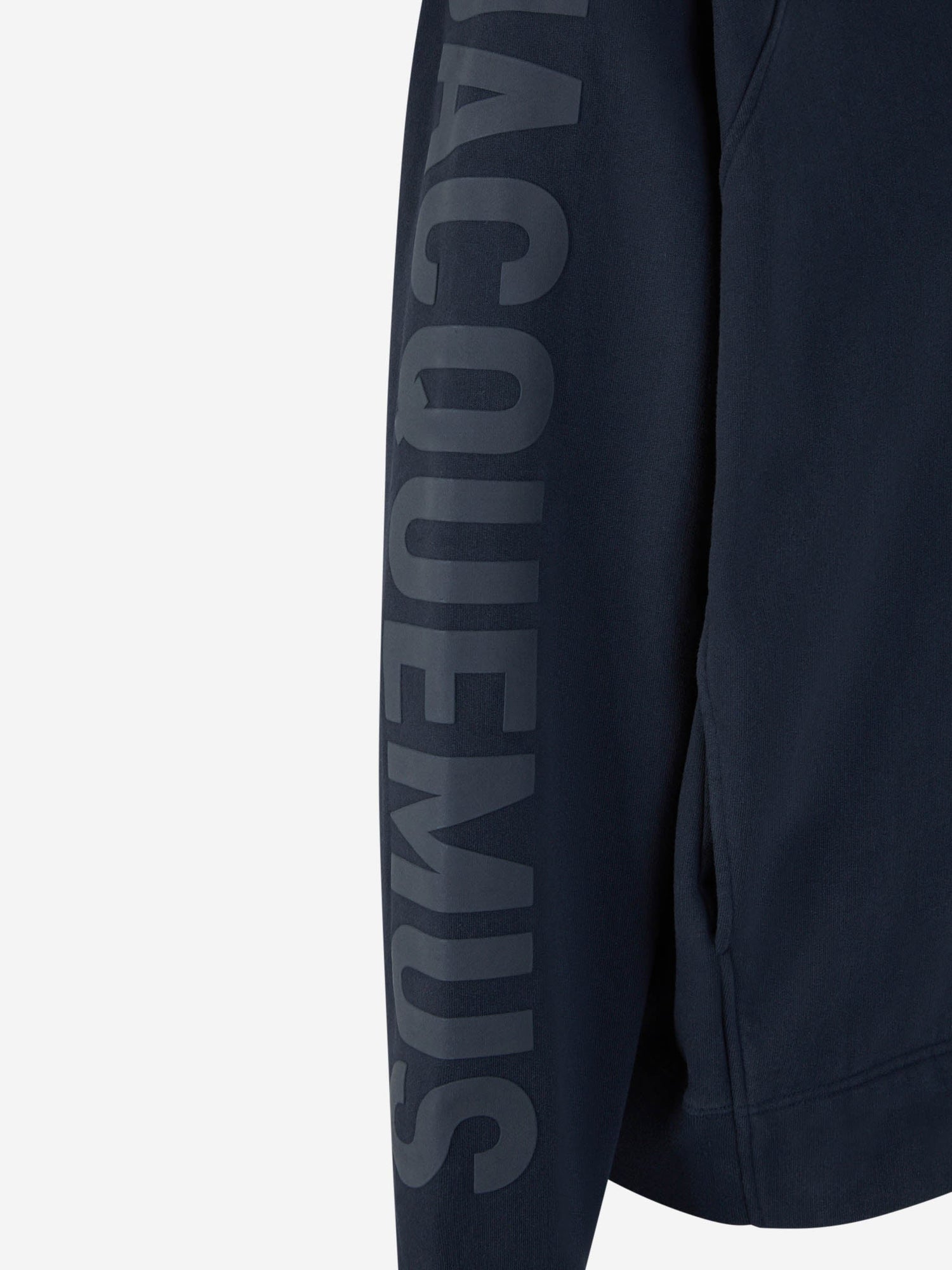 Outlet online Jacquemus Hombre Sudadera Capucha Algodón color Azul Noche sku 545-001564 01 - Foto 6