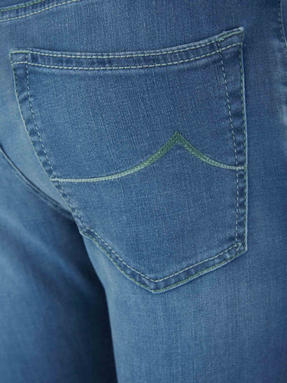 Outlet online Jacob Cohën Hombre Jeans Slim Fit Bard color Azul Denim sku 522-002625 01 - Foto 4