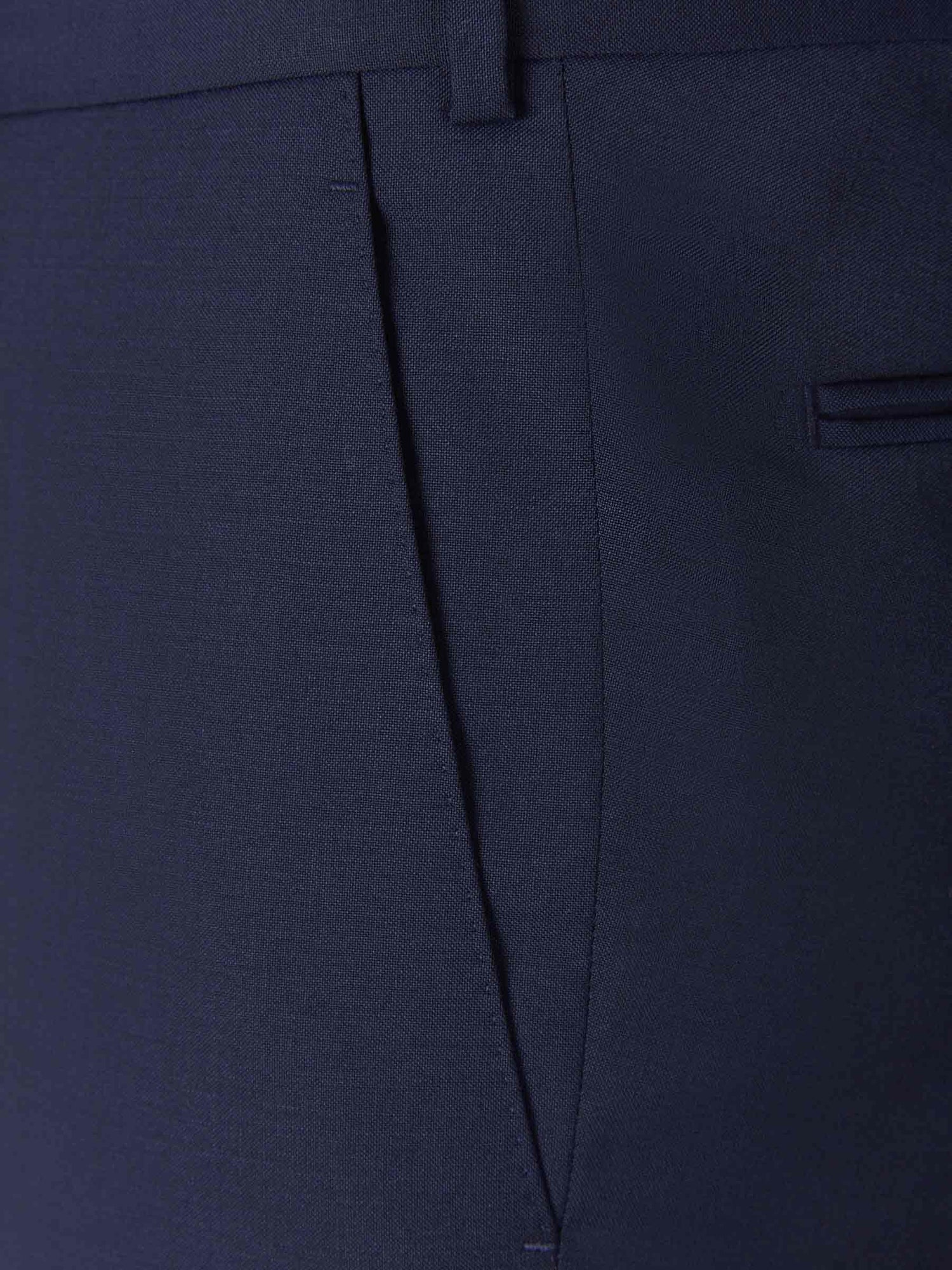 Outlet online Santa Eulalia Hombre Pantalones Formales Lana color Azul Noche sku 321-000322 03 - Foto 3