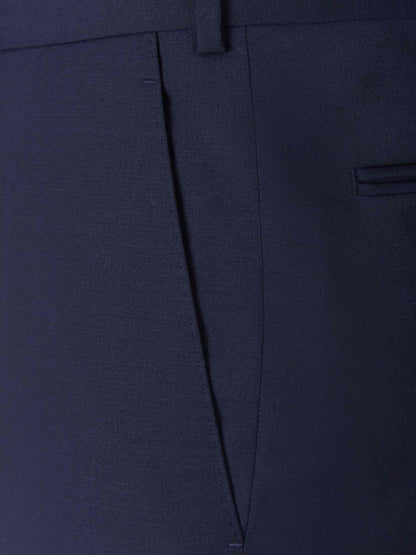 Outlet online Santa Eulalia Hombre Pantalones Formales Lana color Azul Noche sku 321-000322 03 - Foto 3