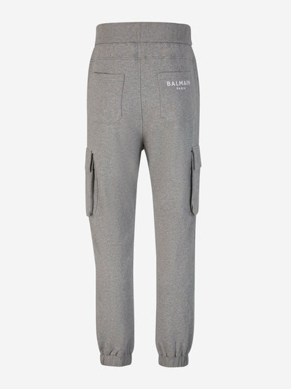 Outlet online Balmain Hombre Pantalones Jogger Cargo color Gris Claro sku 521-002952 01 - Foto 3