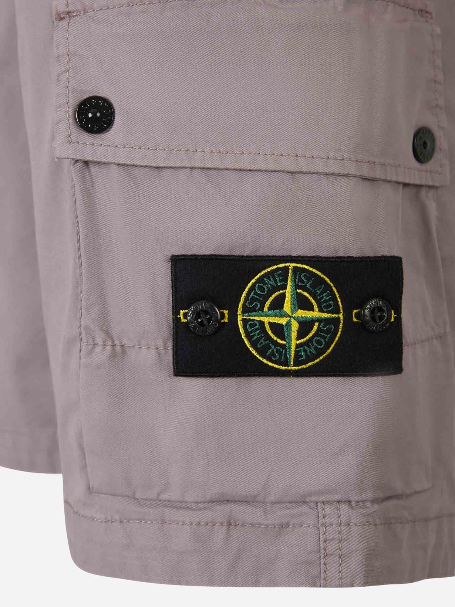 Outlet online Stone Island Hombre Bermudas Cargo Logo color Lila sku 523-000976 04 - Foto 5