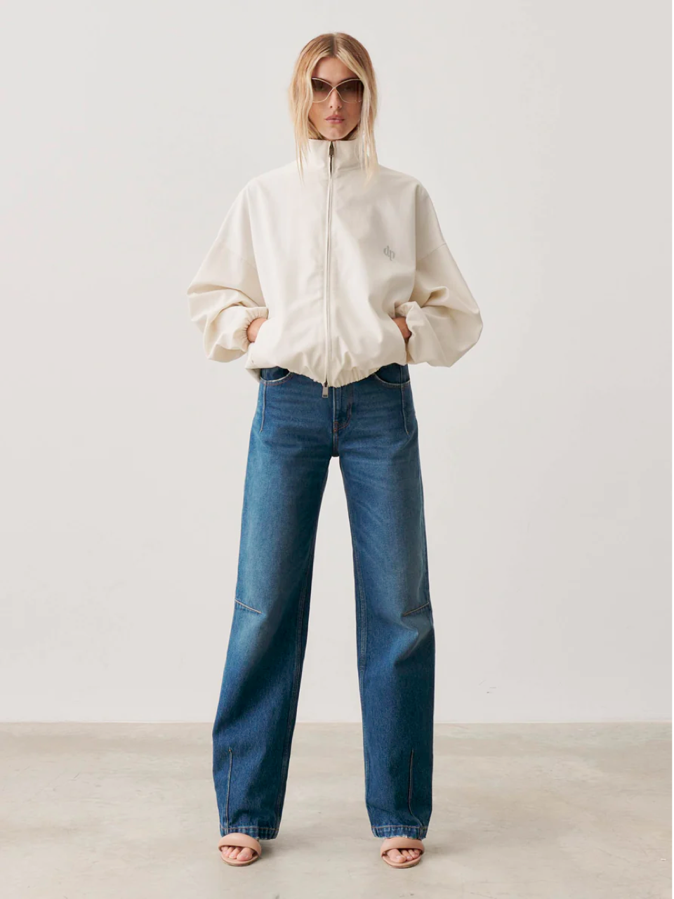 Darkpark Jeans Lu Algodón color Azul Denim sku 763-001510 01 - Foto 2