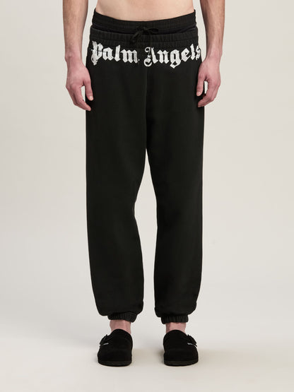 Outlet online Palm Angels Hombre Joggers Logo Algodón color Negro sku 521-003241 01 - Foto 2