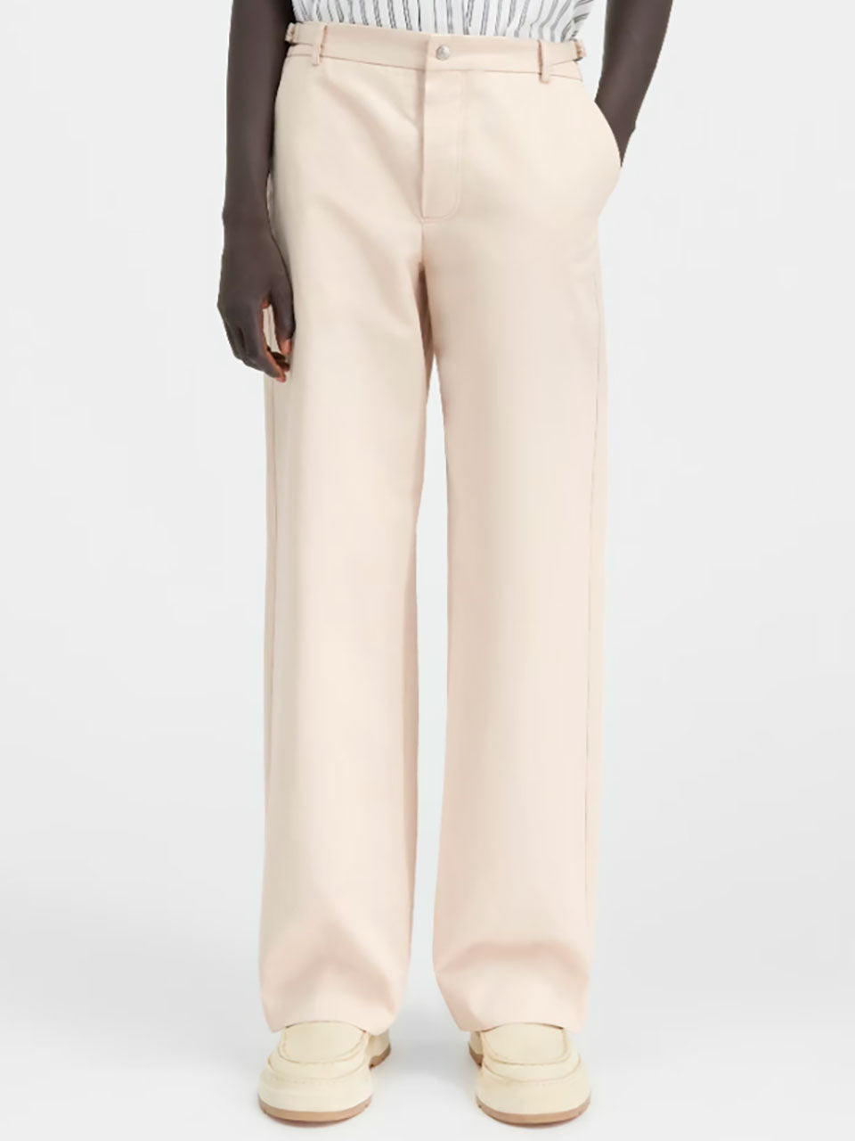 Outlet online Jacquemus Hombre Pantalones Chinos Le pantalon Jean color Crema sku 521-003143 01 - Foto 1