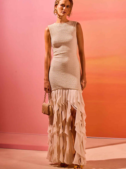 Vestido Maxi Malla Gavea