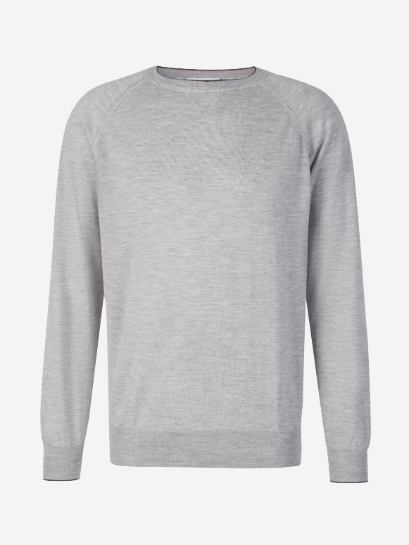 Outlet online Cruciani Hombre Jersey Cashmere Y Seda color Gris Claro sku 542-002306 01 - Foto 1