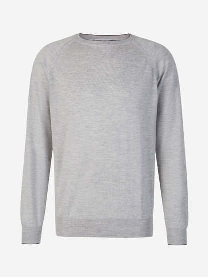 Outlet online Cruciani Hombre Jersey Cashmere Y Seda color Gris Claro sku 542-002306 01 - Foto 1