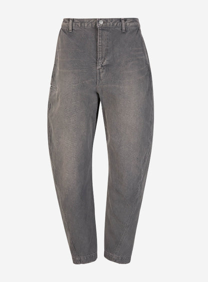 Outlet online John Elliott Hombre Jeans Wide Leg Sendai color Gris Piedra sku 522-002546 01 - Foto 1