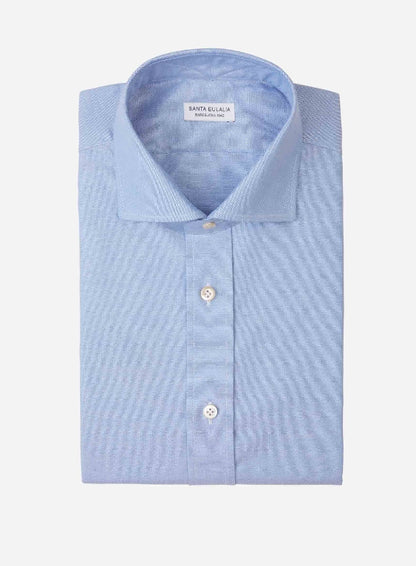 Santa Eulalia Camisa Algodón Texturizado color Azul Cielo sku 401-003025 01 - Foto 1