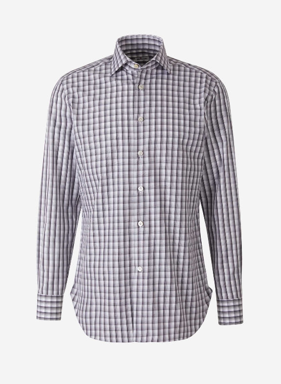 Kiton Camisa Motivo Cuadros color Multicolor sku 531-005892 01 - Foto 1