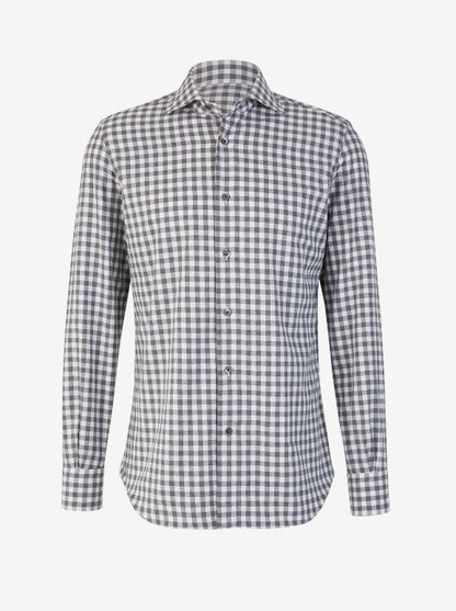 Santa Eulalia Camisa Motivo Cuadros color Gris Carbon sku 531-006101 01 - Foto 1