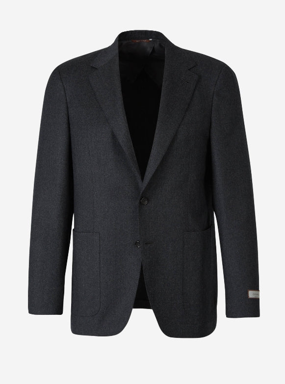 Canali Americana Ligera Lana color Gris Oscuro sku 302-003357 01 - Foto 1