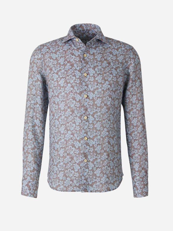 Santa Eulalia Camisa Estampado Floral color Gris Claro sku 531-005912 01 - Foto 1