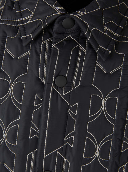 Palm Angels Chaqueta Técnica Bordada color Negro sku 721-000108 01 - Foto 1