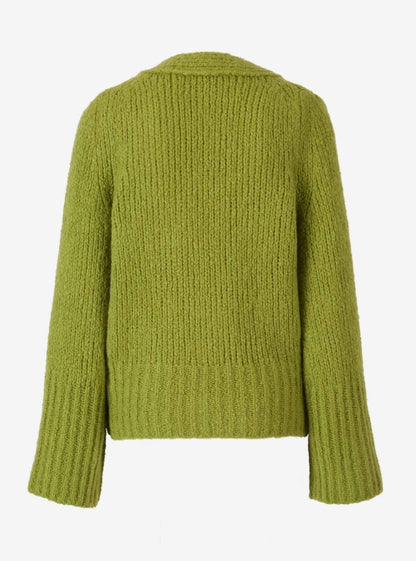 Dorothee Schumacher Cárdigan Punto Cashmere color Verde Claro sku 713-000245 01 - Foto 1