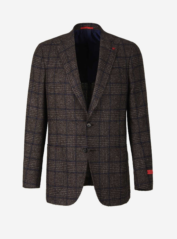 Isaia Americana Domenico Sport color Marron Oscuro sku 302-003215 01 - Foto 1