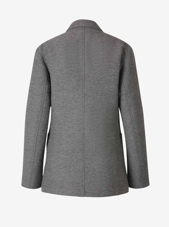 Totême Blazer Lana Jaspeada color Gris Claro sku 741-002041 01 - Foto 2
