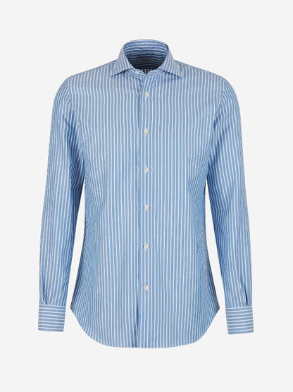 Santa Eulalia Camisa Motivo Rayas color Azul Denim sku 531-006097 01 - Foto 1