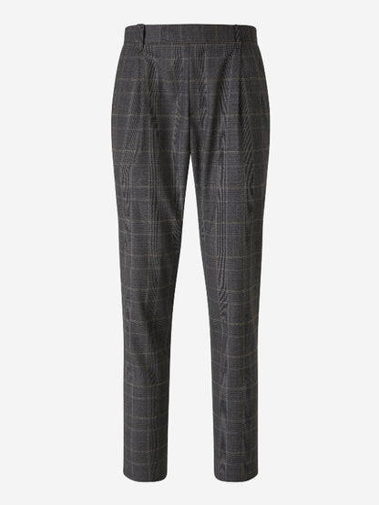 Brioni Pantalones Motivo Cuadros color Gris Piedra sku 521-002815 01 - Foto 1