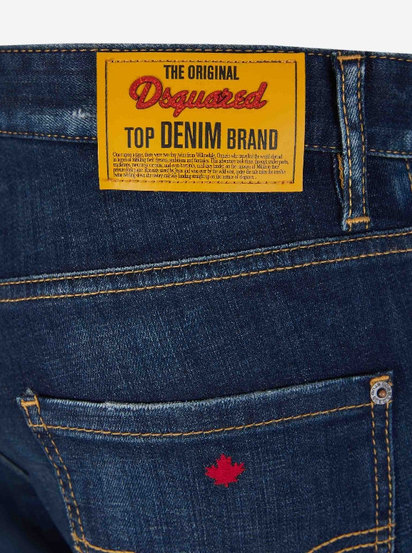 Dsquared2 Jeans Skinny Algodón color Azul Denim sku 522-002566 01 - Foto 2