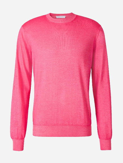Outlet online Cruciani Hombre Jersey Cashmere Seda color Coral sku 542-001927 01 - Foto 1