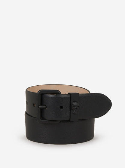 Alexander McQueen Cinturón Skull Piel color Negro sku 622-001195 01 - Foto 1