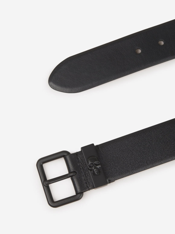 Alexander McQueen Cinturón Skull Piel color Negro sku 622-001195 01 - Foto 2