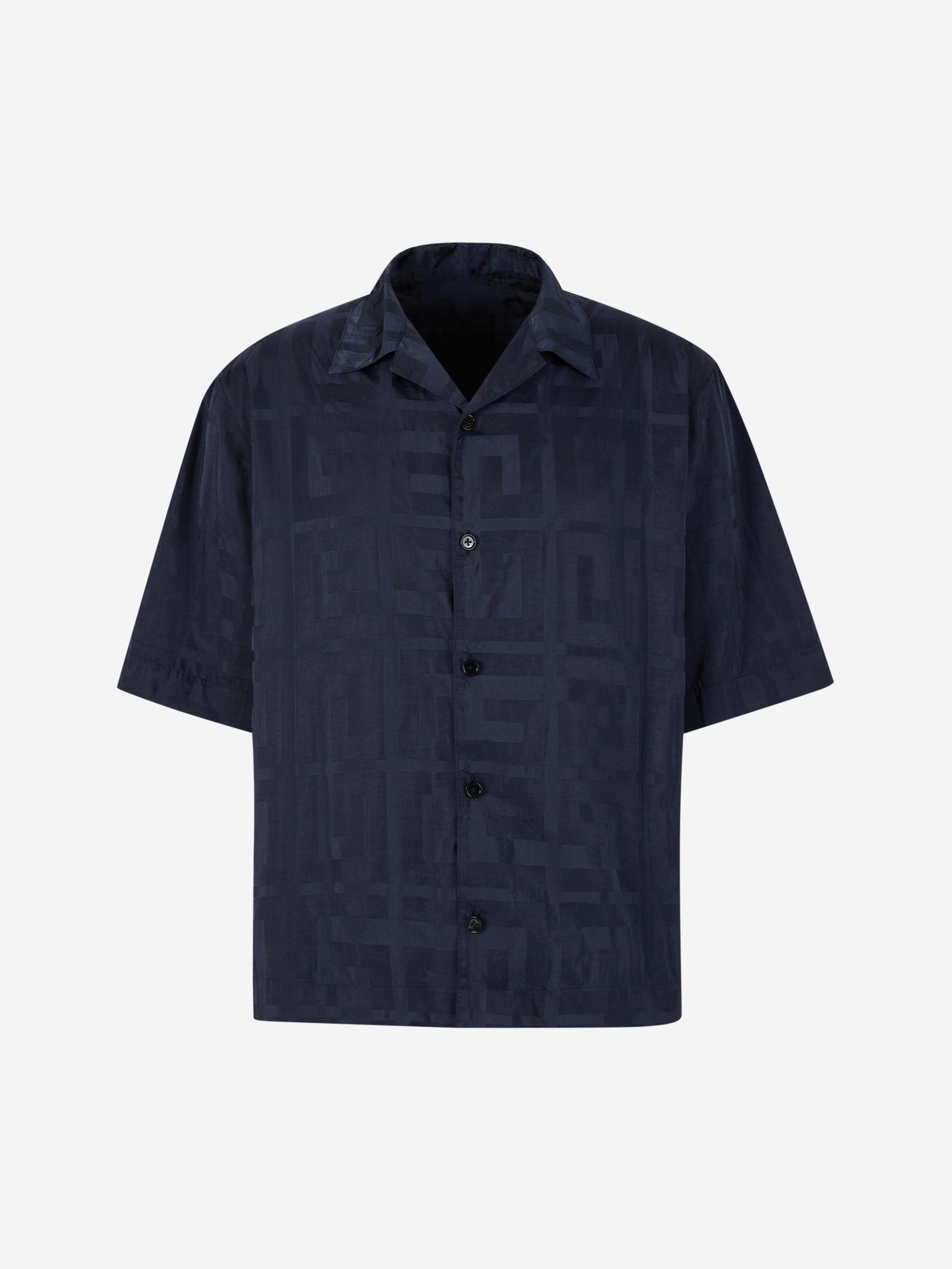 Givenchy Camisa Boxy Fit color Azul Noche sku 532-000537 01 - Foto 1