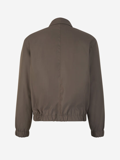 Ami Paris Chaqueta Elástico Logo color Gris Piedra sku 512-002217 01 - Foto 2