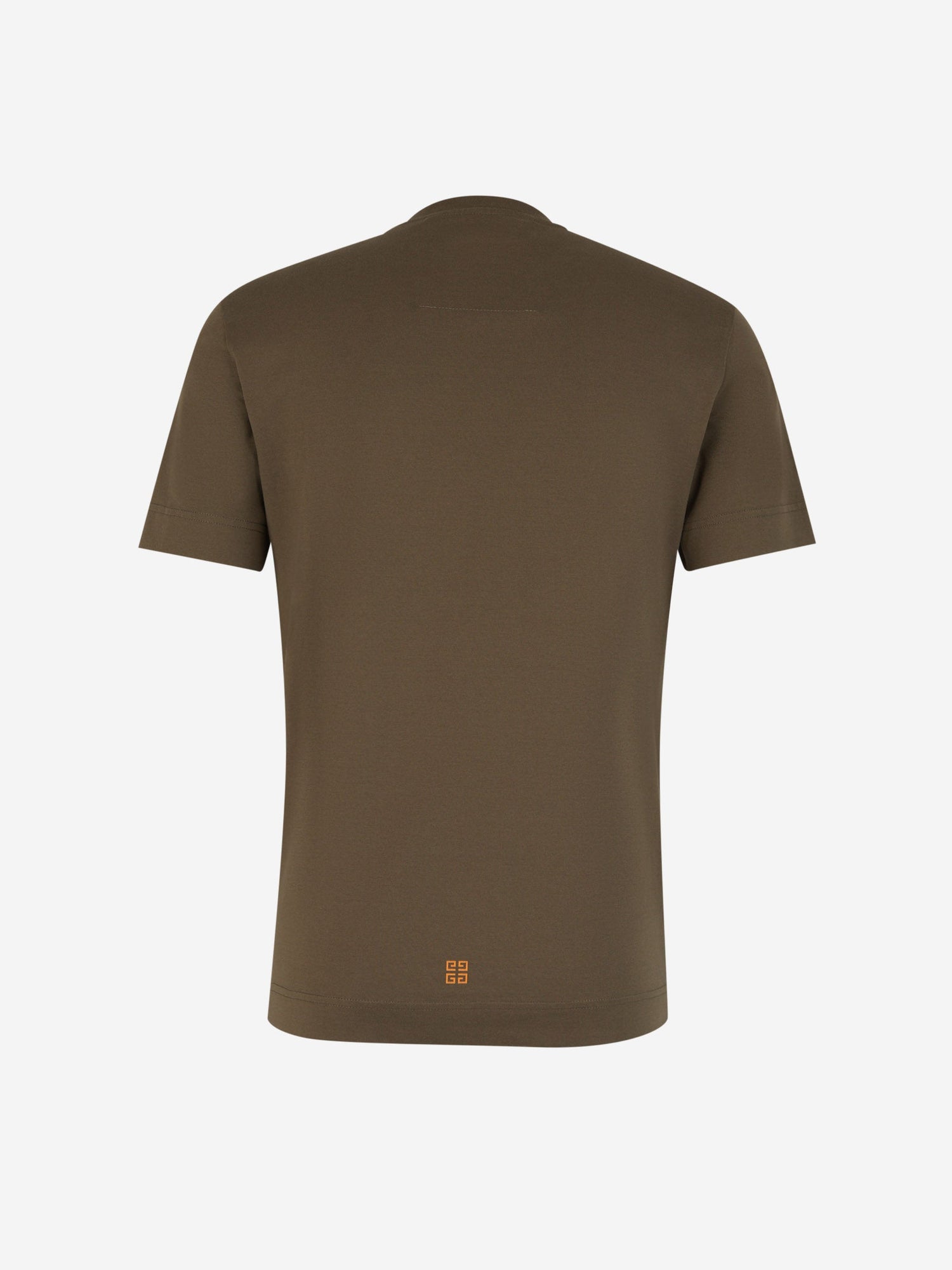 Givenchy Camiseta Logo Algodón color Verde Militar sku 553-003430 02 - Foto 2