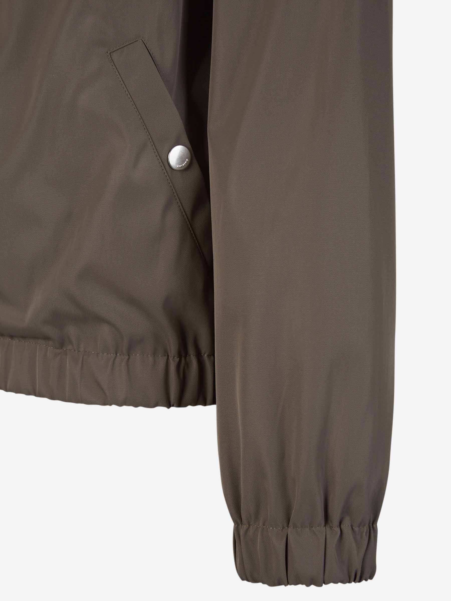 Ami Paris Chaqueta Elástico Logo color Gris Piedra sku 512-002217 01 - Foto 5