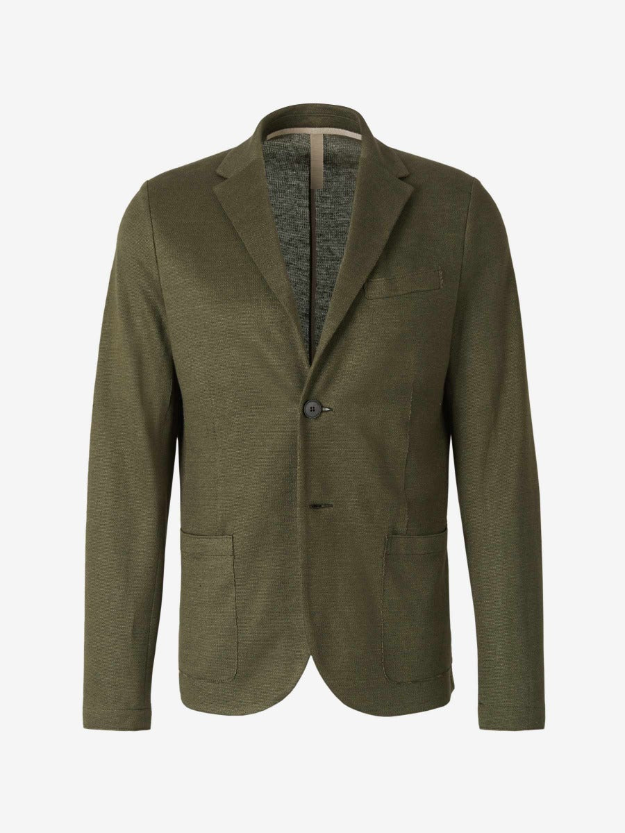 Harris Wharf Americana Punto Lino color Verde Militar sku 302-003037 02 - Foto 1