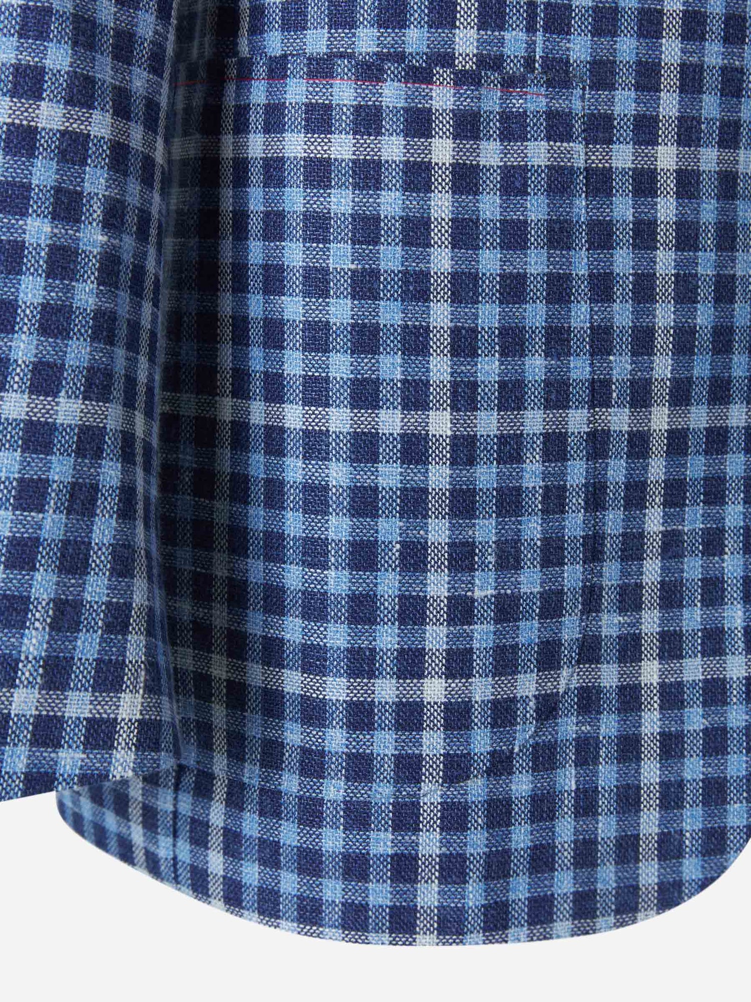 Isaia Americana Gregory Cuadros color Azul Cobalto sku 302-003131 01 - Foto 4