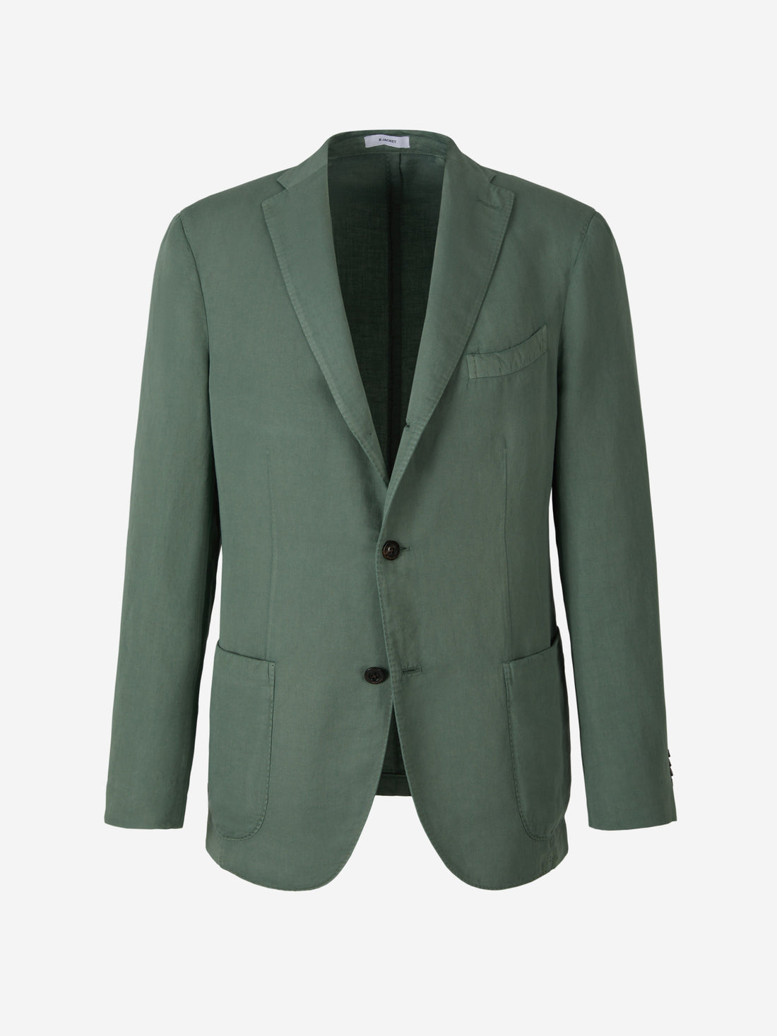Boglioli Americana Algodón Y Lino color Verde Militar sku 302-003288 02 - Foto 1